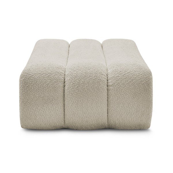 Smėlio spalvos taburetė iš boucle Azra – Bobochic Paris-image-4