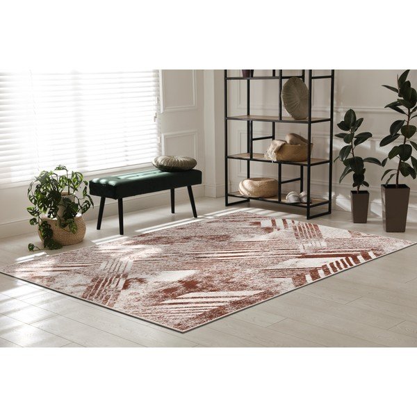 Kilimas rudos spalvos 200x280 cm Nako Brown – FD-image-2