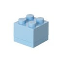 Šviesiai mėlyna daiktadėžė LEGO® Mini Box