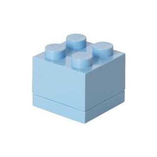 Šviesiai mėlyna daiktadėžė LEGO® Mini Box