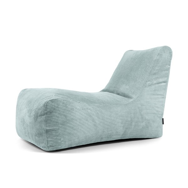 Mėtų spalvos iš kordinio velveto sėdmaišis Lounge – SLOWDOWN