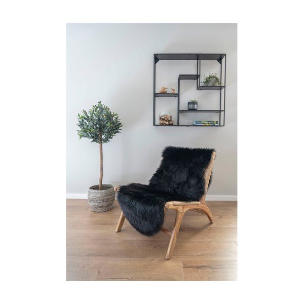 Sintetinis kilimas juodos spalvos 60x180 cm – House Nordic-image-1