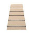 Smėlio spalvos lauko kilimas 70x180 cm Olle Mud Beige – Pappelina