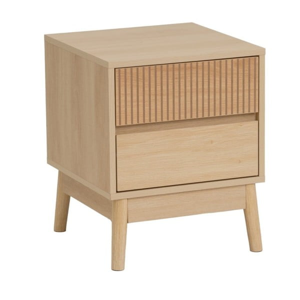 Natūralios spalvos naktinis staliukas Iona – Casa Selección