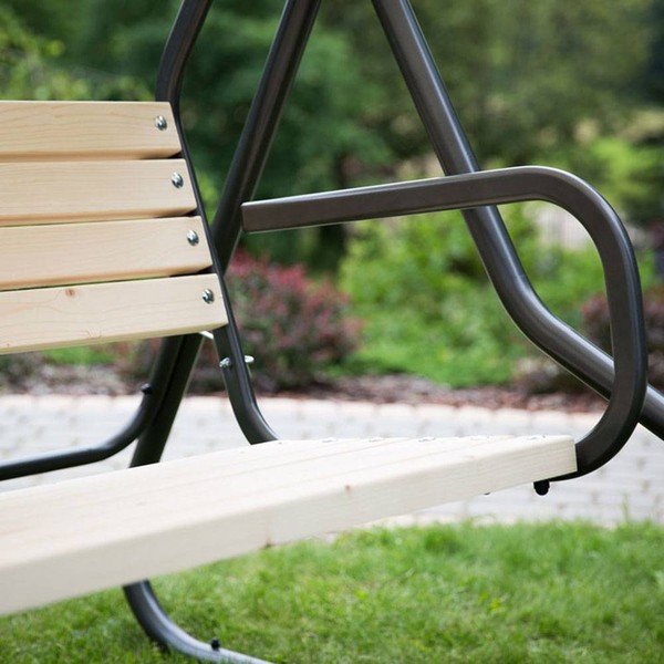 Metalinės sodo sūpynės Toledo - Dajar-image-1