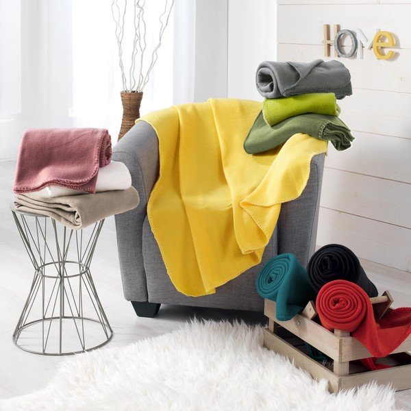Fleece tipo antklodė ir pledas 125x150 cm Milou – douceur d'intérieur-image-2