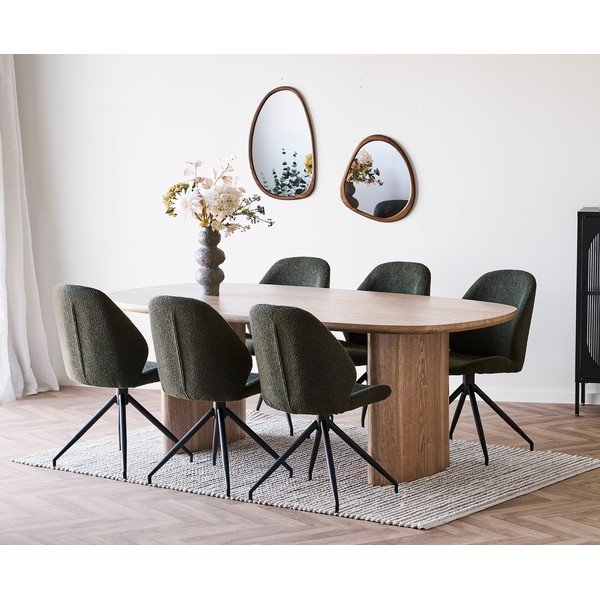 Valgomojo stalas iš uosio 110x210 cm Serra – House Nordic-image-3