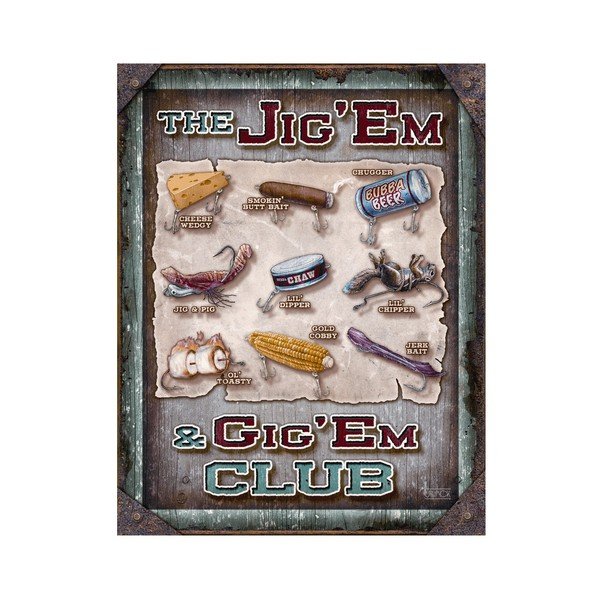 Metalinis ženklas The Jig'Em