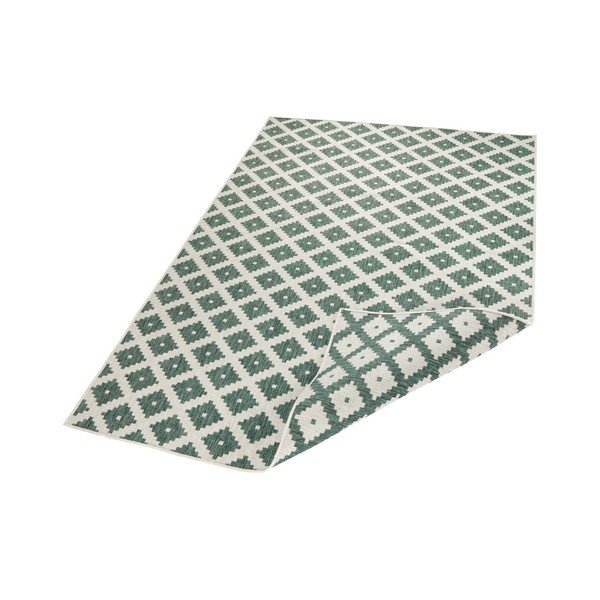Žalias raštuotas dvipusis kilimas Bougari Nizza, 200 x 290 cm-image-3