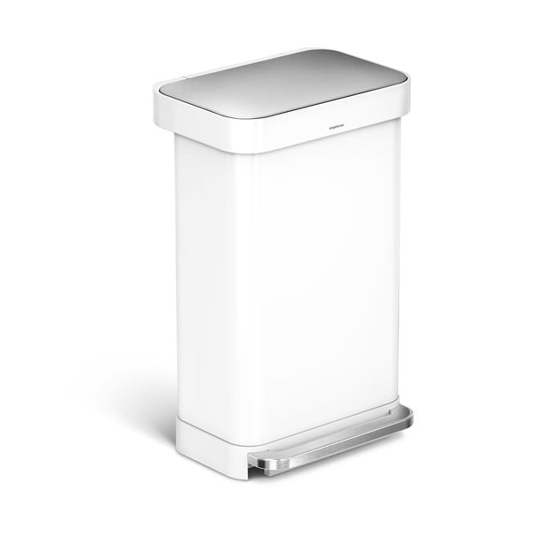 Balta šiukšliadėžė simplehuman, 45 l-image-3