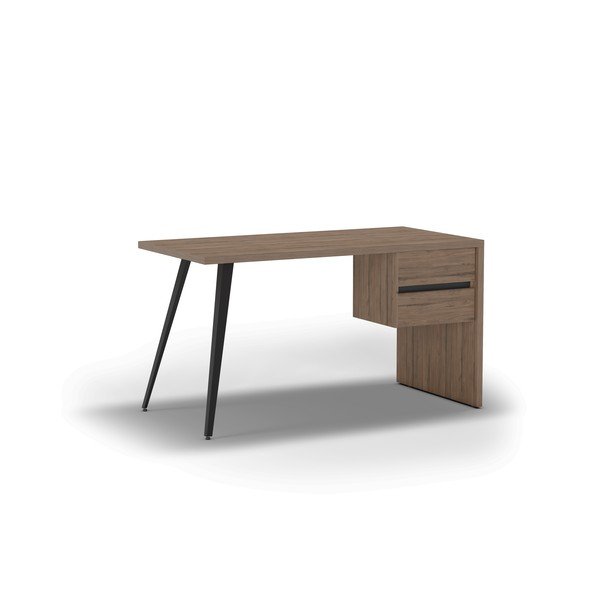 Darbo stalas iš graikinio riešuto 69x136 cm Rio2 - Marckeric-image-2