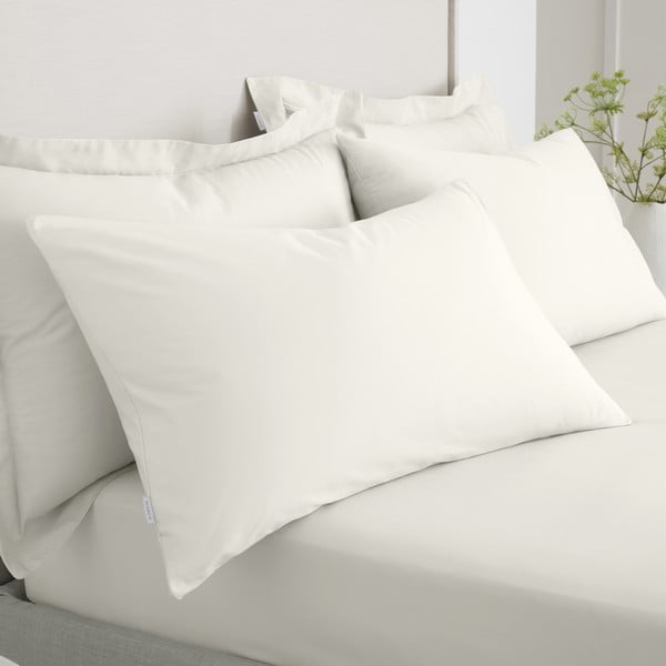 Iš medvilninio perkelio pagalvės užvalkalai 2 vnt. 50x75 cm Cotton Percale – Bianca-image-2