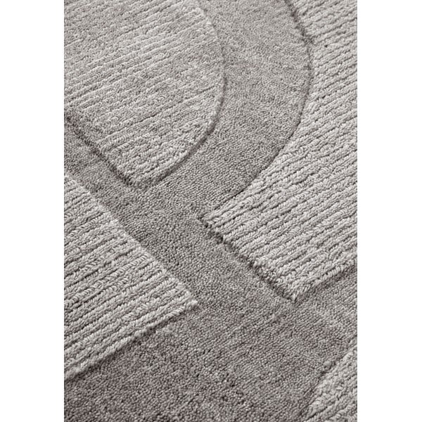 Rankų darbo iš vilnos kilimas pilkos spalvos 80x250 cm Alexis – Villeroy&Boch-image-4