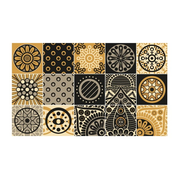 15 sieninių lipdukų rinkinys Ambiance Azulejos Tiles San Chuan, 10 x 10 cm-image-2