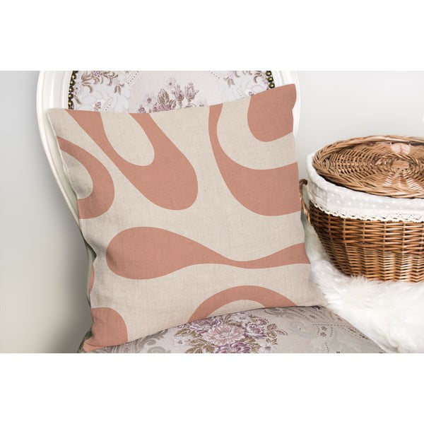 Dekoratyvinis pagalvės užvalkalas 43x43 cm Strawberry Latte – Mila Home-image-1