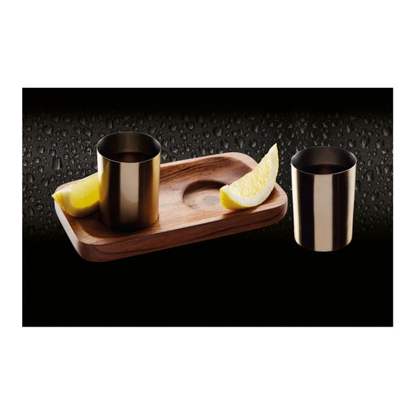 2 puodelių rinkinys su padėklu "Kitchen Craft Bar Craft-image-1