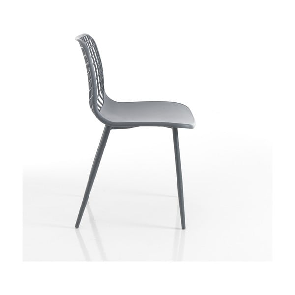 Valgomojo kėdės pilkos spalvos 2 vnt. Nairobi – Tomasucci-image-2