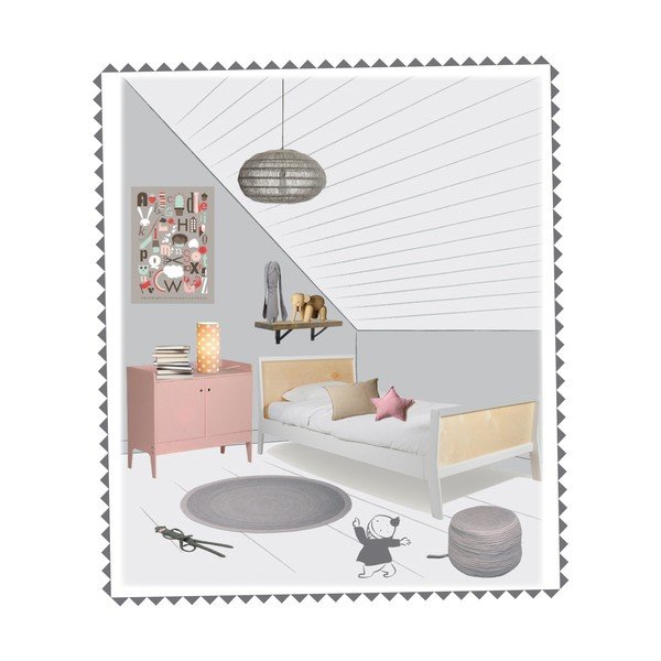 Vaikiškas kilimas Halo Gris, 90 cm-image-3
