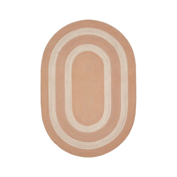 Persikų spalvos iš perdirbto pluošto lauko ir vidaus kilimas 160x230 cm Leeith – Kave Home