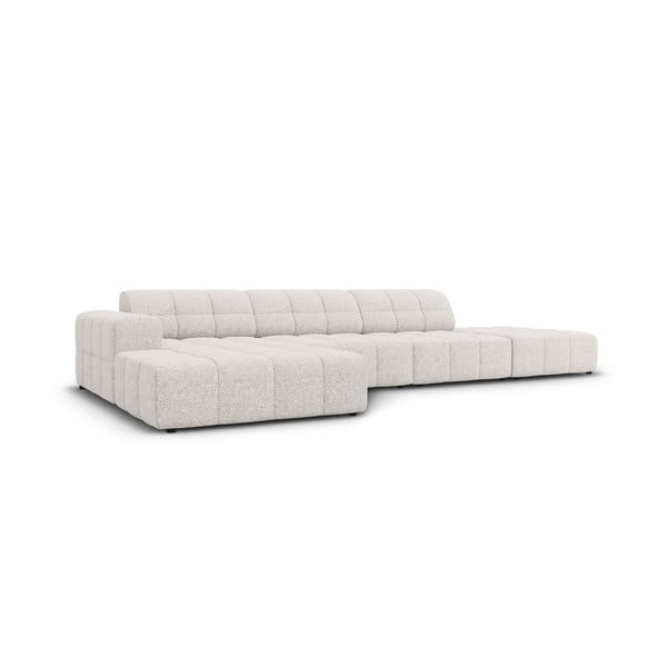Kampinė sofa šviesiai pilkos spalvos (su kairiuoju kampu) Chicago – Cosmopolitan Design-image-3