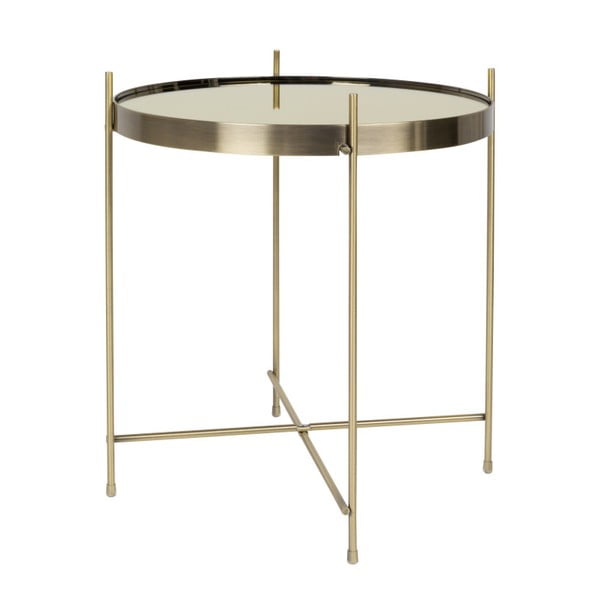 Auksinis kavos staliukas Zuiver Cupid, ø 43 cm-image-2
