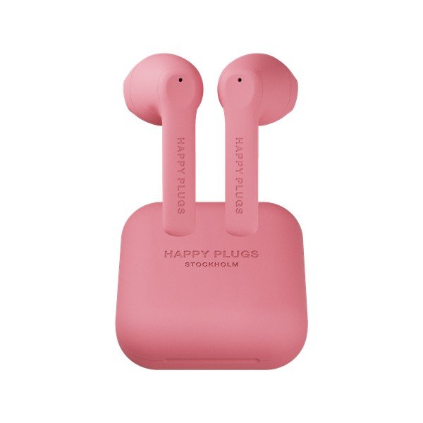 Rožiniai belaidžiai klausos aparatai Happy Plugs Air 1 Go-image-2
