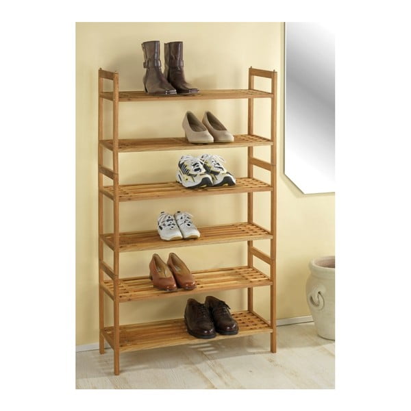 Iš riešutmedžio masyvo spintelė batams natūralios spalvos Norway – Wenko-image-2