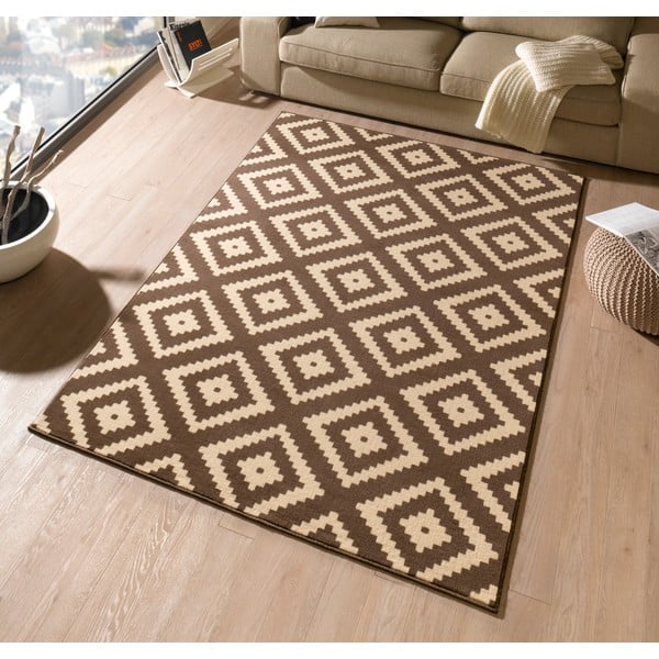 Pailgos formos kilimas rudos spalvos 80x300 cm Diamond – Hanse Home-image-1