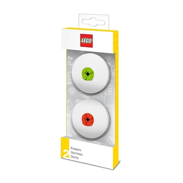 2 trintukų rinkinys su žaliomis ir raudonomis detalėmis LEGO®
