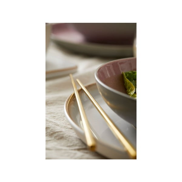 Rožinės spalvos/pilkos spalvos iš akmens masės mažas dubuo 1 l Gastro Grey/Light Pink – Bitz-image-4