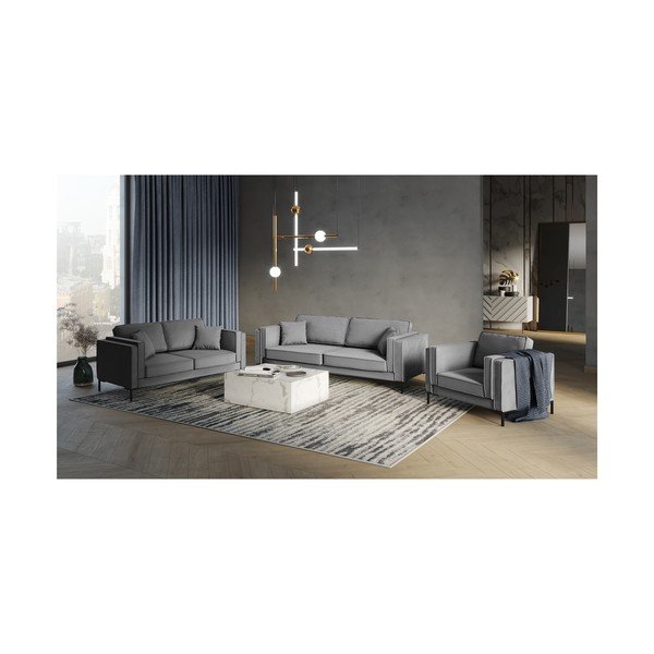 Pilka sofa Milo Casa Attilio, 230 cm-image-4