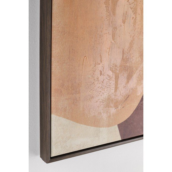 Spausdintas/su rankomis dažytais elementais paveikslas su rėmeliu/tapyba ant drobės 83x123 cm Gallery – Bizzotto-image-1