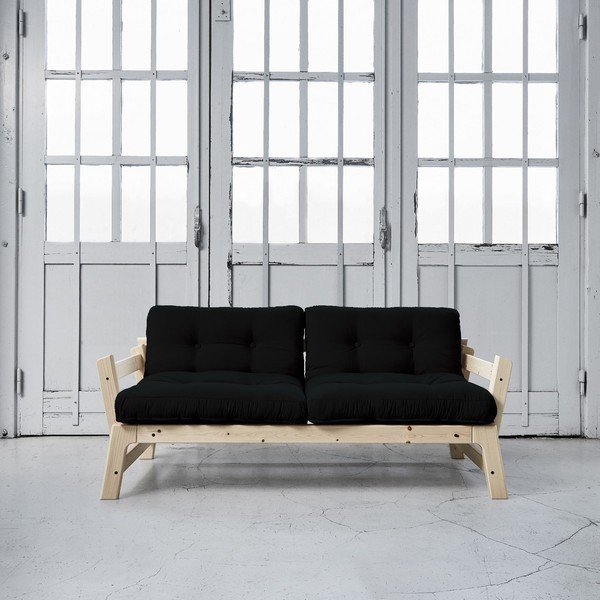 Sofa lova "Karup Step" natūrali/juoda-image-1