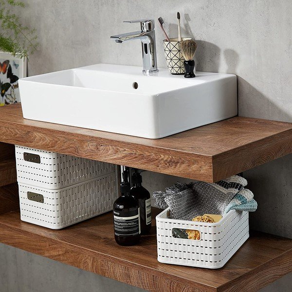 Tamsiai pilkas perdirbto plastiko krepšys Country - Rotho-image-2