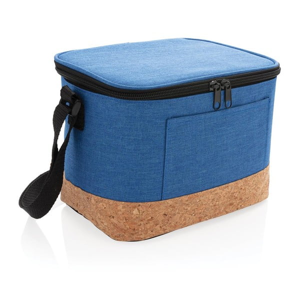 Mėlynas termo krepšys su kamštinėmis detalėmis XD Design Collection