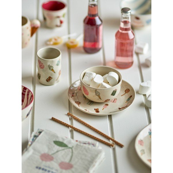 Iš molio vaikiški valgomojo rinkiniai 3 vnt. Sweets – Bloomingville Mini-image-1