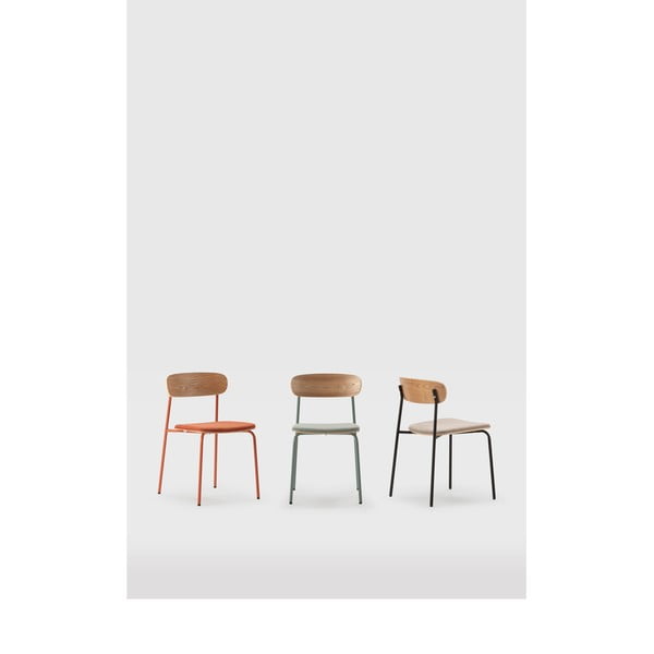 Juodos spalvos/taupe spalvos valgomojo kėdės 2 vnt. Adriana – Marckeric-image-2