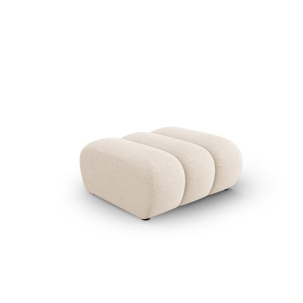 Modulinė taburetė kreminės spalvos Lupine – Micadoni Home-image-2