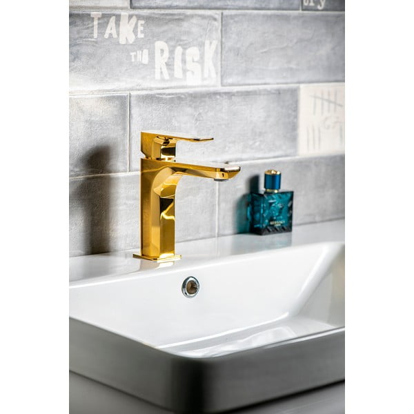 Kriauklei čiaupas auksinės spalvos stovimas Spy – Sapho-image-1