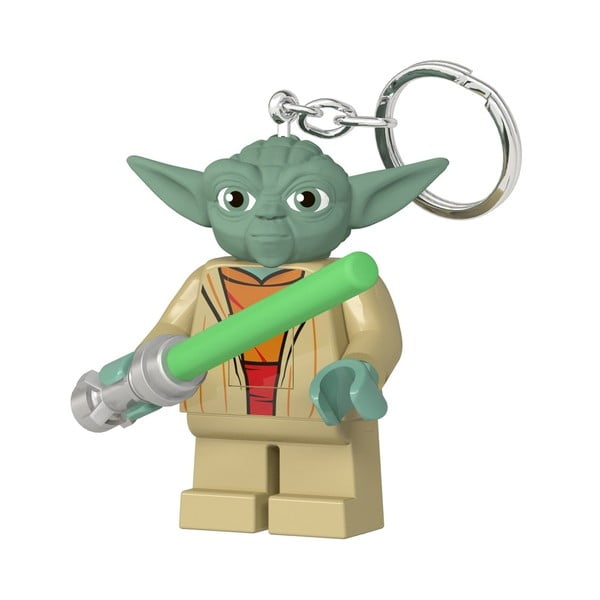 Šviečiantis raktų pakabukas LEGO® Star Wars Yoda