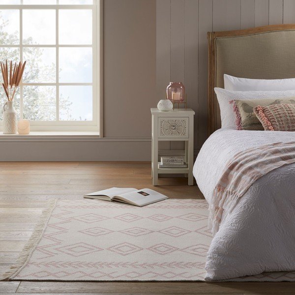 Rožinis kilimas 230x160 cm Edie - Flair Rugs-image-1