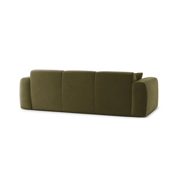 Khaki spalvos sofa iš velveto 235 cm Molino – Micadoni -image-3