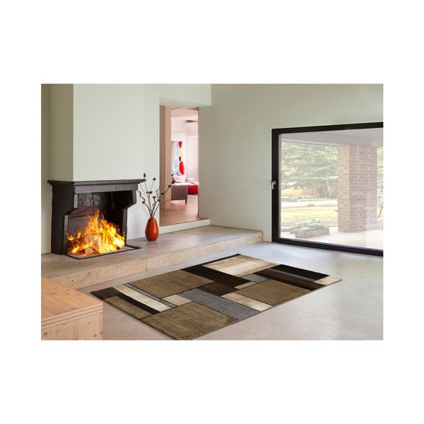 Rudas kilimas "Universal Malmo Brown", 120 x 170 cm-image-1