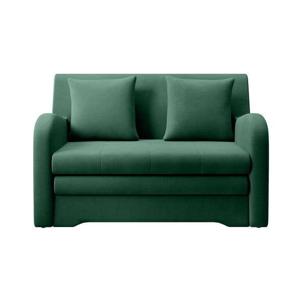 Žalios spalvos iš velveto sulankstoma sofa 130 cm Ario – ELTAP