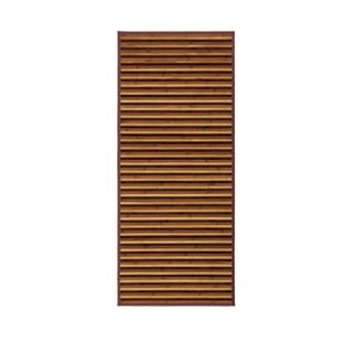 Iš bambukinė kilimas garstyčių spalvos/rudos spalvos 75x175 cm – Casa Selección