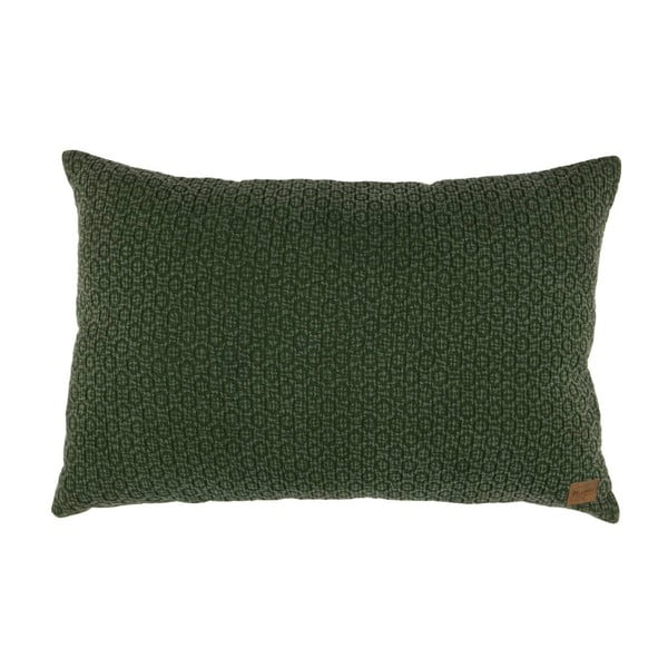 Žalia medvilninė pagalvė De Eekhoorn Flatter, 40 x 60 cm