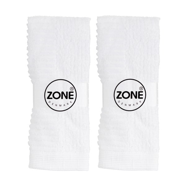 Mažų rankšluosčių pora, 2 vnt., 30x30 cm, balti