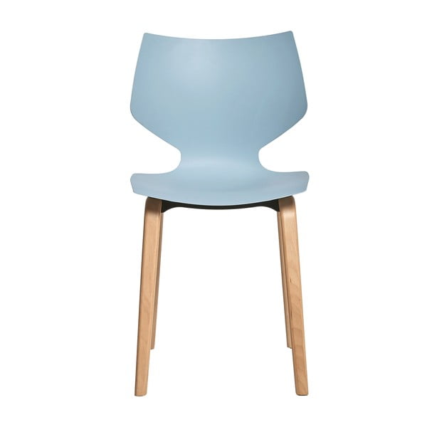 4 mėlynos spalvos valgomojo kėdžių rinkinys "Marckeric Tula