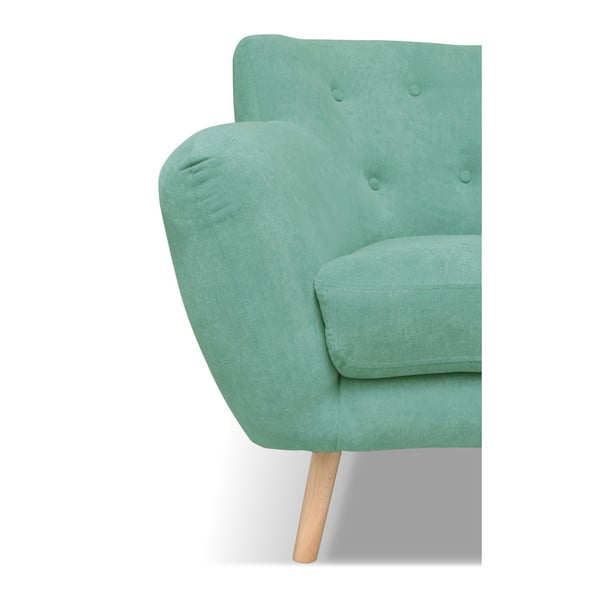 Mėtų žalios spalvos sofa Cosmopolitan design London, 192 cm-image-3