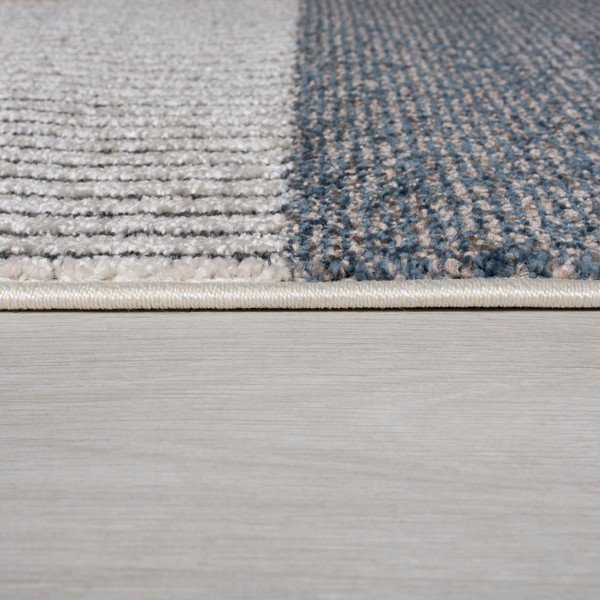 Geltonos ir mėlynos spalvos kilimas Flair Rugs Brix, 160 x 230 cm-image-3